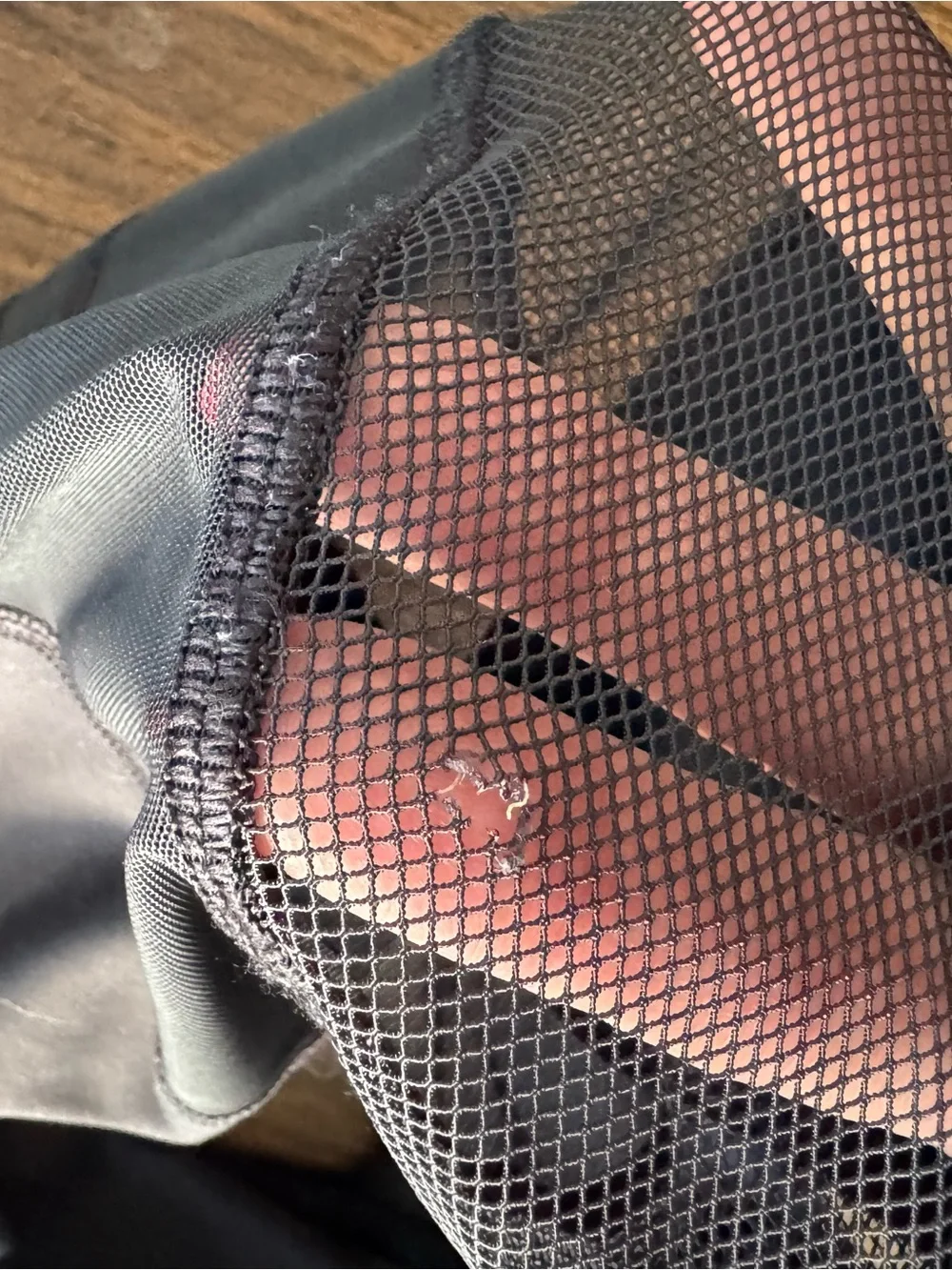 lululemon athletica Black High-Rise Mesh Panel Leggings